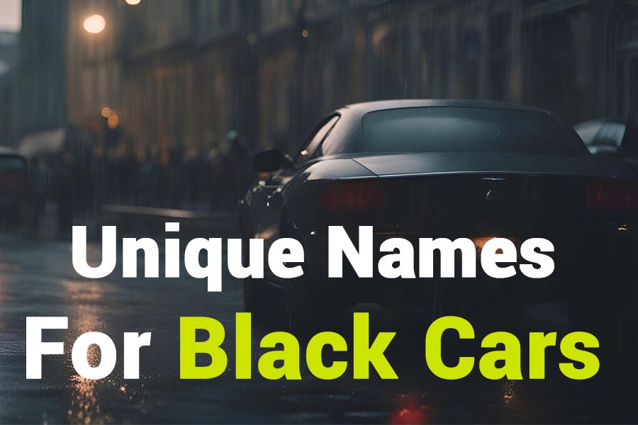 256 Unique Names for Black Cars: A Captivating Collection for Car Enthusiasts