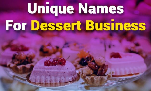 235 Unique Names for Dessert Business: A Compelling List