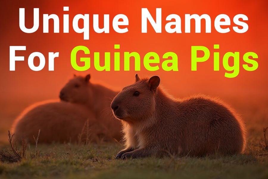 235 Unique Names for Guinea Pigs: A Compelling List for Pet Lovers