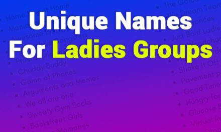 235 Unique Names for Ladies Groups: A Compelling List