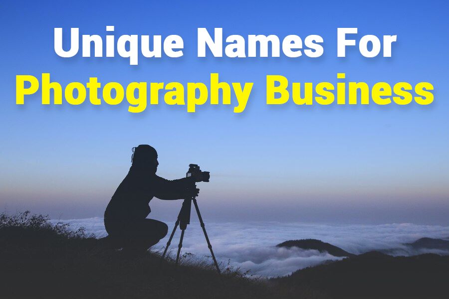 235 Unique Names for Photography Business: A Curated List for Your Brand Identity
