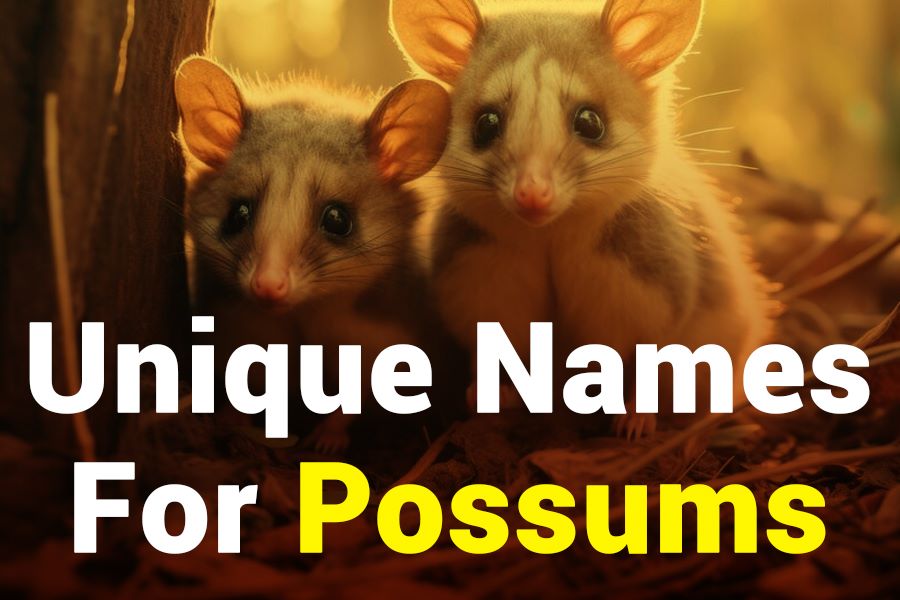 235 Unique Names for Possums: A Compelling List