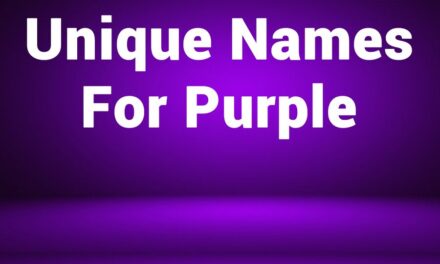 235 Unique Names for Girls and 243 Unique Names for Boys: Your Preferred List of Unique Names for Purple