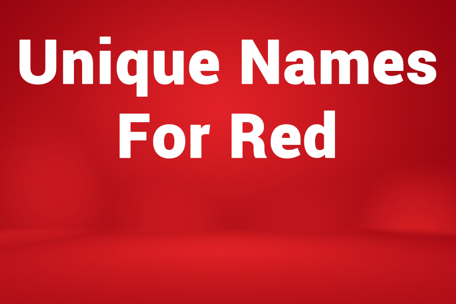 235 Unique Names for Red Girl: A Compelling List