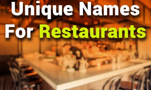 235 Unique Names for Restaurants: A Comprehensive and Inspiring List