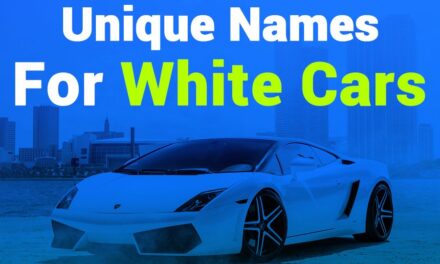 260 Unique Names for White Cars: A Collection to Inspire Your Ride