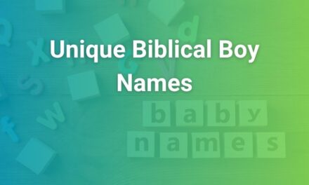 Unique Biblical Boy Names with Timeless Meanings and Modern Charm