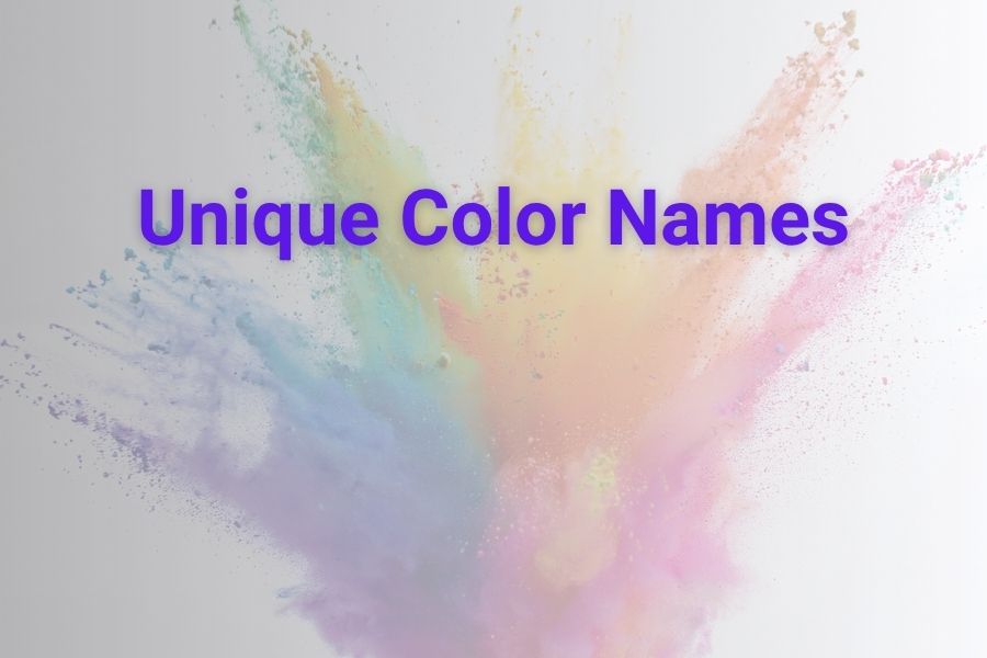 Unique Color Names That Inspire Creativity and Emotion