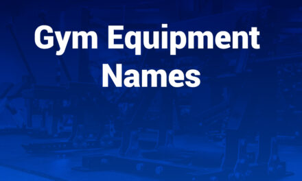 Gym Equipment Names You Should Know